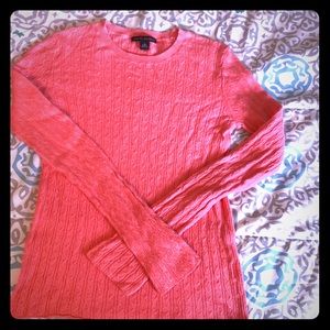 Banana republic coral sweater